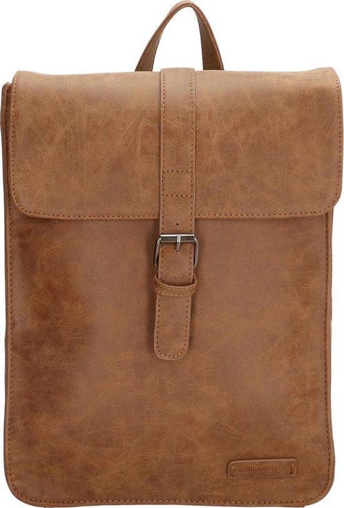 Enrico Benetti Kate 66455 Rugtas met tabletvak - Camel, Sieraden, Tassen en Uiterlijk, Tassen | Schooltassen, Verzenden