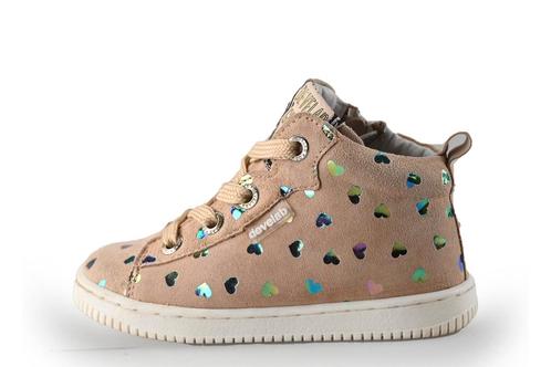 Develab Hoge sneakers in maat 23 Beige | 10% extra korting, Kinderen en Baby's, Kinderkleding | Schoenen en Sokken, Jongen of Meisje