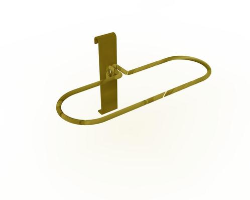 *TIP*  Italiaans design Wire Mesh Schoen display goud - 7173, Zakelijke goederen, Kantoor en Winkelinrichting | Winkel en Inventaris