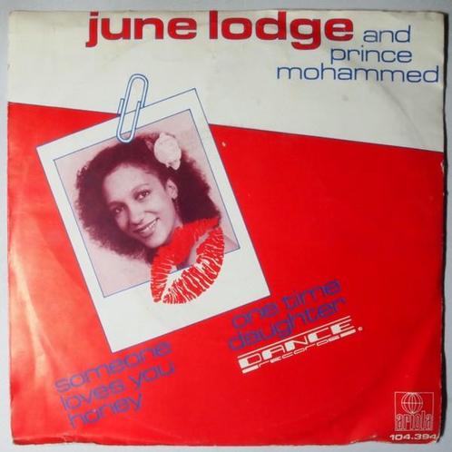 June Lodge and Prince Mohammed - Someone loves you honey..., Cd's en Dvd's, Vinyl Singles, Single, Gebruikt, 7 inch, Pop