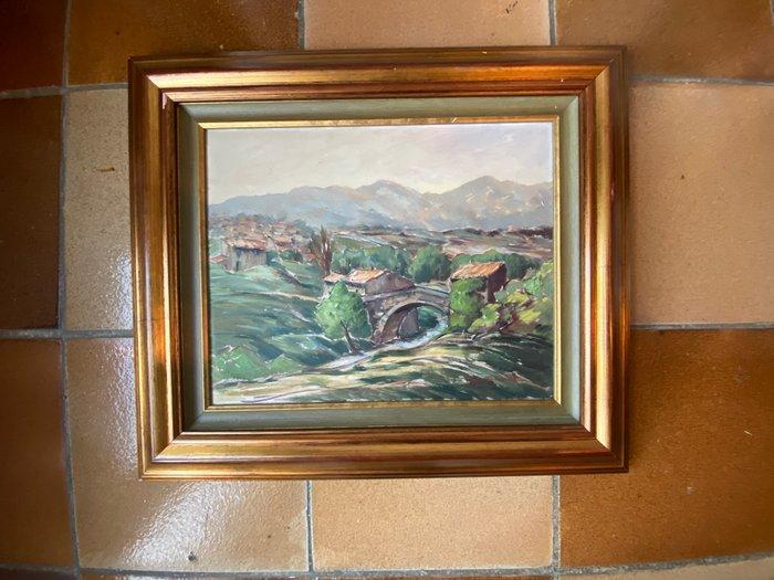 Franse school (XIX) - Campagne provençale, Antiek en Kunst, Kunst | Schilderijen | Klassiek