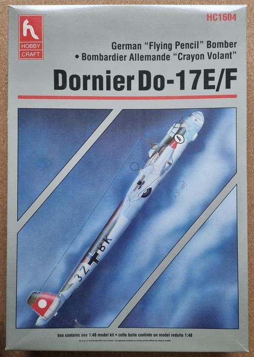 Hobbycraft HC1604 Dornier Do-17E/F 1:48, Hobby en Vrije tijd, Modelbouw | Vliegtuigen en Helikopters, Verzenden