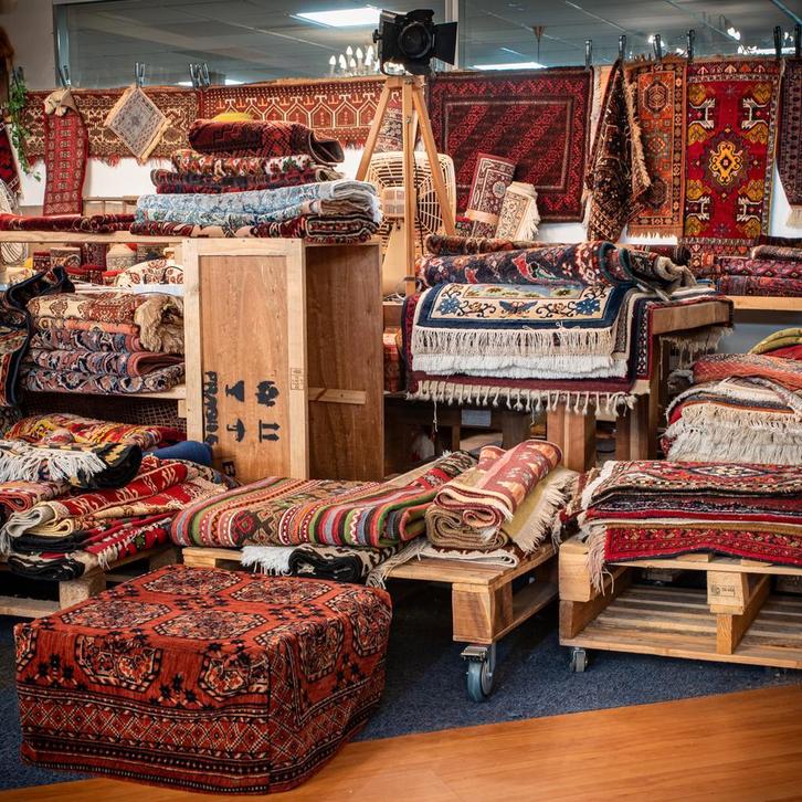 Vintage Perzische Tapijten Vloerkleden, Huis en Inrichting, Stoffering | Tapijten en Kleden, Gebruikt, Ophalen of Verzenden