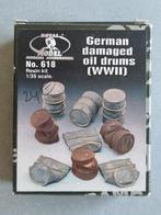 Royal Model 618 German damaged Oil Drums (WWII) 1:35, Hobby en Vrije tijd, Modelbouw | Figuren en Diorama's, Nieuw, Verzenden