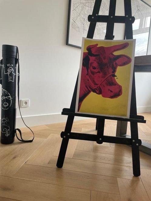 Andy Warhol (after) - (1928-1987), Cow, 1971, (yellow&pink),, Antiek en Kunst, Kunst | Tekeningen en Foto's