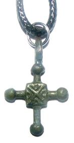 Middeleeuwen, kruisvaardersperiode Brons, -Hangend kruis uit