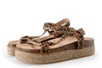 Poelman Sandalen in maat 38 Panter, Kleding | Dames, Schoenen, Poelman, Overige kleuren, Verzenden, Sandalen of Muiltjes