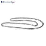 Zilveren franco ketting 55 cm 3  mm, Verzenden, Nieuw, Zilver