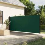 vidaXL Tuinscherm intrekbaar 170x300 cm donkergroen, Tuin en Terras, Verzenden, Nieuw