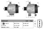 Dynamo / Alternator SUZUKI LIANA (1.6,1.6 4WD,1.6 i,1.3), Auto-onderdelen, Nieuw, Ophalen of Verzenden