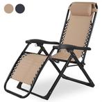 2dekans | Novitaa Opvouwbare Tuinstoelen - 30°-90°, Tuin en Terras, Tuinsets en Loungesets, Ophalen of Verzenden, Zo goed als nieuw