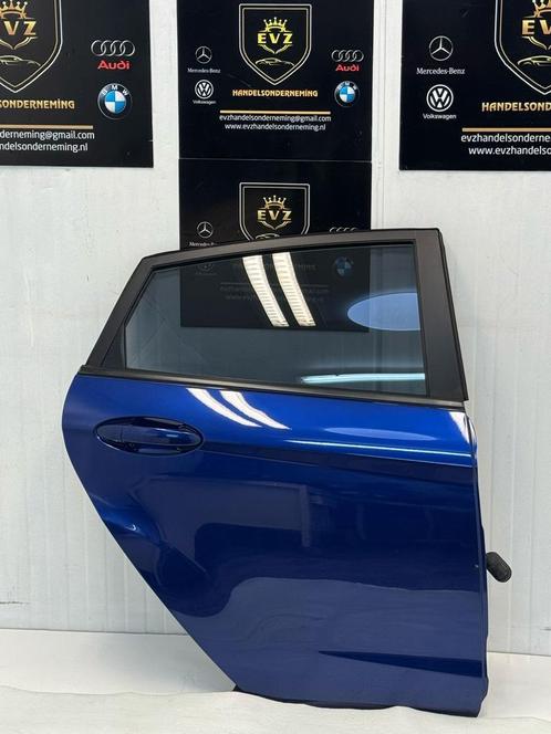 Ford Fiesta portier 4-deurs rechts achter deur bj.2016 blauw, Auto-onderdelen, Carrosserie en Plaatwerk, Gebruikt, Ford, Achter