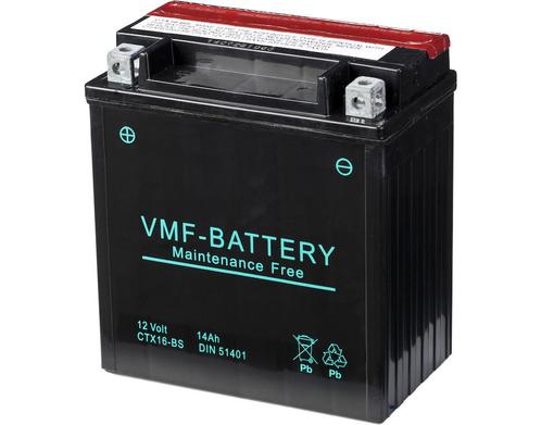 VMF Powersport MF accu | YTX16 | 12V 14Ah, Auto-onderdelen, Accu's en Toebehoren, Ophalen of Verzenden