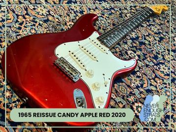 Fender Custom Shop 65 Jrnm Stratocaster 2020 Candy Apple Red