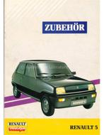 1985 RENAULT 5 BROCHURE DUITS, Boeken, Auto's | Folders en Tijdschriften, Nieuw, Renault, Author