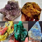 mineralen Kristalcluster - Hoogte: 21 cm - Breedte: 16.6 cm-, Verzamelen