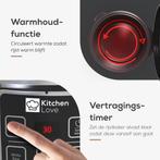 2dekans | KitchenLove Rijstkoker met Stomer - 1.8L -, Witgoed en Apparatuur, Strijkijzers en Strijkplanken, Ophalen of Verzenden