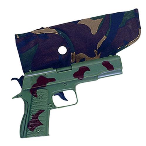 Carnaval/ verkleed pistool camouflage kleur volwassenen - .., Hobby en Vrije tijd, Feestartikelen, Ophalen of Verzenden