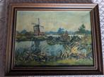 Clement Bezemer (1910-2002) - Molen in het landschap, Antiek en Kunst