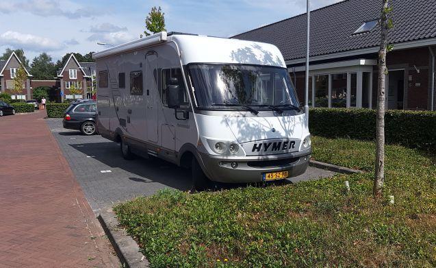 4 pers. Hymer camper huren in Barneveld? Vanaf € 86 p.d. - G, Caravans en Kamperen, Verhuur