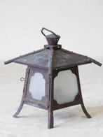 Plafondlamp - Glas, Legering - Hangende lantaarns