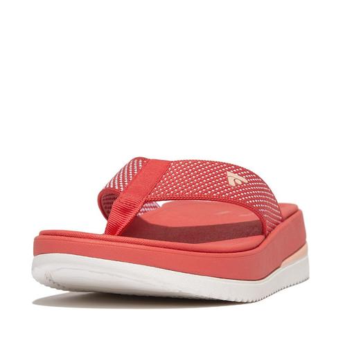 -40% FitFlop  FitFlop Surff two-tone webbing toe-post sandal, Kleding | Dames, Schoenen, Slippers, Nieuw, Verzenden
