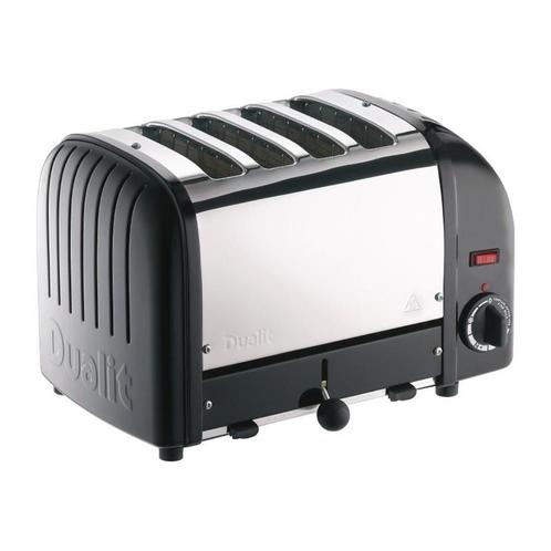 Broodrooster zwart | Cap.4st. | 130 sneden/h | 230V |, Zakelijke goederen, Horeca | Keukenapparatuur, Nieuw in verpakking, Verzenden