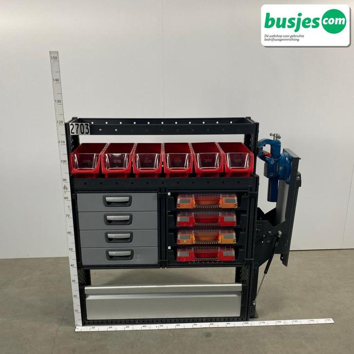 Modul bedrijfswagen inrichting 1030x320x1170mm (2703), Auto diversen, Overige Auto diversen, Ophalen of Verzenden