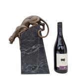 sculptuur, Bronzen panther - 35 cm - Brons, Marmer, Antiek en Kunst