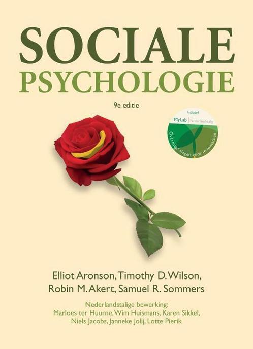 9789043035361 Sociale psychologie | Tweedehands, Boeken, Schoolboeken, Zo goed als nieuw, Verzenden