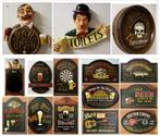 Reclameborden metalen wandborden cafe bar decoratie mancave