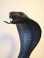 sculptuur, Cobra - 31 cm - Brons, Antiek en Kunst