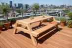 Rockwood® Picknicktafel Douglas Big Foot 2.00m, Ophalen of Verzenden, Nieuw, Rechthoekig, Hout
