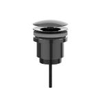 Design Afvoerplug IVY Always Open Zwart Chroom PVD, Ophalen of Verzenden, Nieuw, Chroom, Overige typen
