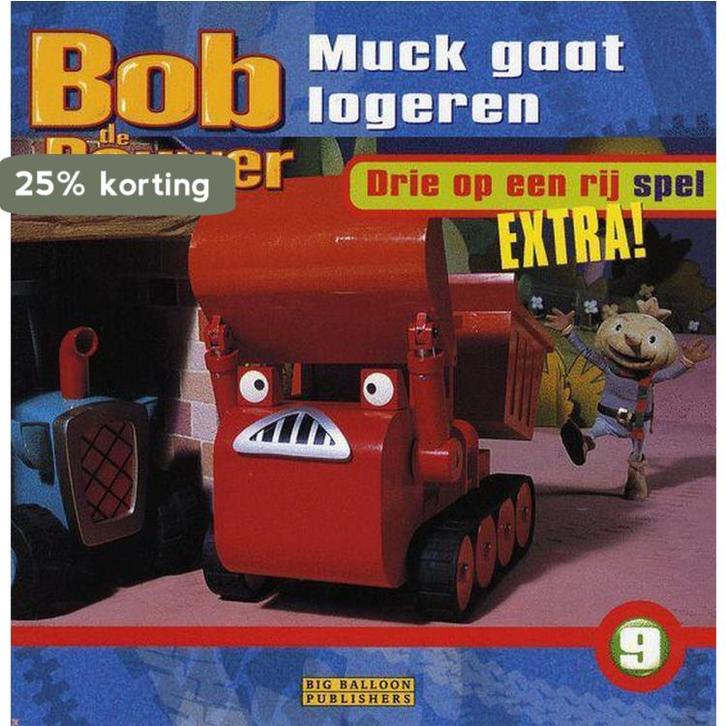 Bob de Bouwer 9: Muck gaat logeren / Bob de Bouwer / 9, Boeken, Kinderboeken | Baby's en Peuters, Gelezen, Verzenden