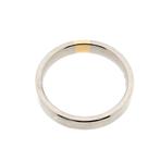 Bicolor gouden ring, Sieraden, Tassen en Uiterlijk, Ringen, Gebruikt, Overige kleuren, 20 of groter, Ophalen of Verzenden