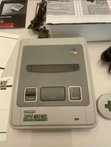 Nintendo - Snes - Super NES Control Set Super Nintendo PAL beschikbaar voor biedingen
