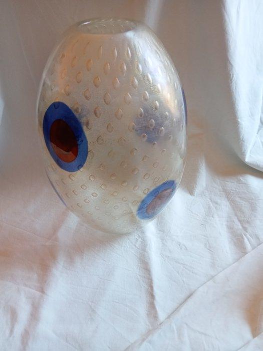 Vaas - Glas - Glas in Murano - 35 cm, Antiek en Kunst, Antiek | Glas en Kristal