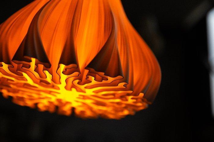 Michael Jasinski - Plafondlamp - H1L - Biopolymeer, Antiek en Kunst, Kunst | Designobjecten