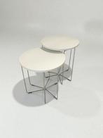 Maconi - Bijzettafel (2) - Silver - metallo cromato/laminato