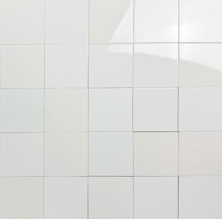 Friese mix witjes glans 13×13 – 5 verschillende tinten, Doe-het-zelf en Verbouw, Tegels, Nieuw, 10 m² of meer, Keramiek, Ophalen