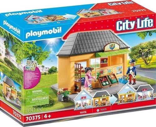 Playmobil City Life: Mijn Kleine Stad - Kruidenier (70375), Kinderen en Baby's, Speelgoed | Playmobil, Verzenden