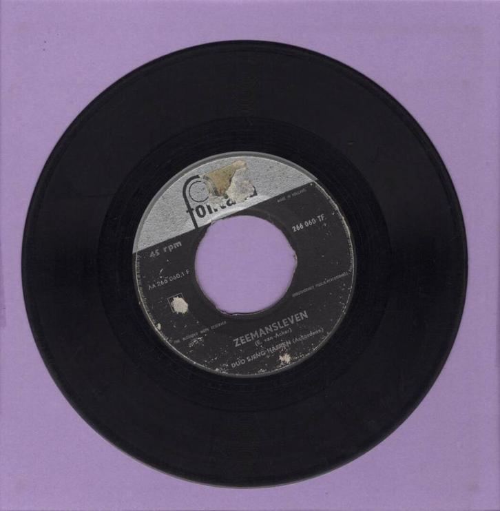 Duo Sjeng Haeren – Zeemansleven / Fantasie Wals (1-7-Vinyl-, Cd's en Dvd's, Vinyl Singles, Ophalen of Verzenden