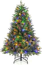 Kerstboom met verlichting - Kunstkerstboom - 150 cm - Met st, Verzenden, Zo goed als nieuw