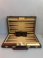 Bordspel - Luxe Vintage Backgammon Set: Tijdloze Elegantie