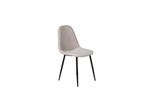 Eetkamerstoel - Inger - Beige - Fluweel - Jörn, Huis en Inrichting, Stoelen, Verzenden, Nieuw