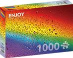 Rainbow Drops Puzzel (1000 stukjes) | Enjoy Puzzle - Puzzels, Hobby en Vrije tijd, Denksport en Puzzels, Verzenden, Nieuw