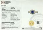 Trouwring - 14 karaat Witgoud - 2.51ct. tw. Tanzaniet -