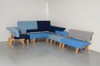Prooff Worksofa design ontvangstbank, blauw, 115 x 315 cm, Antiek en Kunst, Ophalen of Verzenden