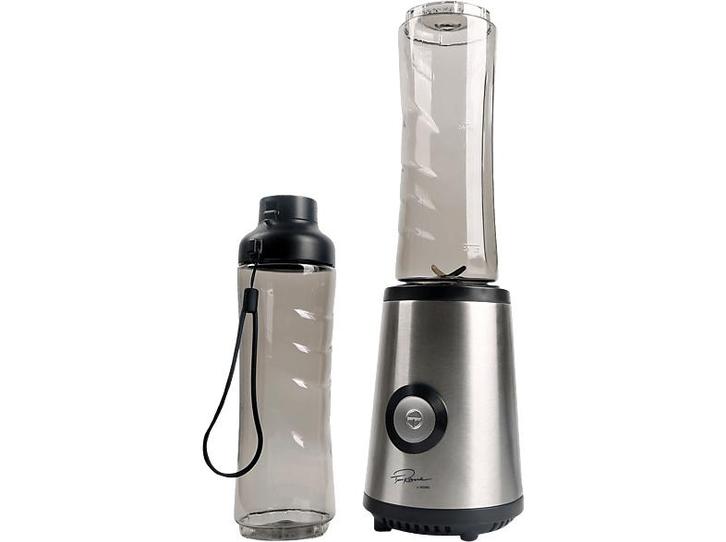 Koenic Ksbl-tr 456224 M Blender Roestvrij Staal/zwart, Witgoed en Apparatuur, Blenders, Blender, Nieuw, Verzenden